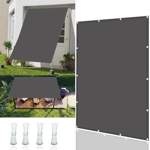 ☀️【Resistente all’UV】: Realizzato con materiali in poliestere ad alta resistenza ai raggi UV, il nostro telo ombreggiante filtra efficacemente fino al 98% dei raggi ultravioletti, permettendo al contempo la trasmissione di una luce morbida per una visione chiara. Garantisce una protezione solare efficace senza sbiadire, ideale per le calde giornate estive.