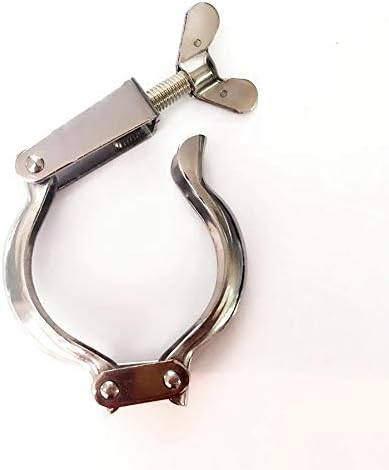 2" Tri Clamp 304 Stainless Steel Sanitary Fitting 64mm Ferrule OD Fit 51mm Pipe OD for Homebrew Beer