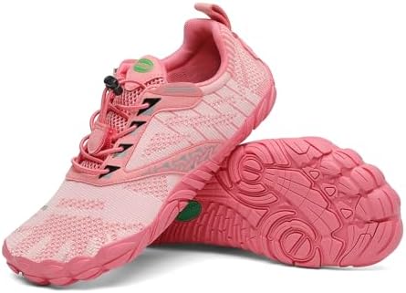 SAGUARO Unisex Barfußschuhe Outdoor Barfuss Traillaufschuhe Zehenschuhe mit Zero-Drop Solhe Gr.36-48