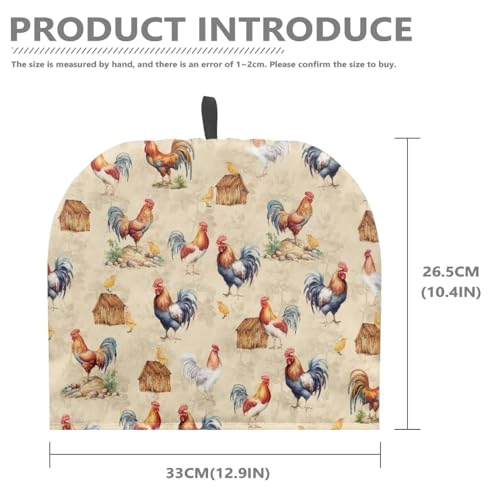Image of Rooster Tea Cozy Insulation Kitchen Accessory Tea Cozies Covers Kitchen Home Decorative Tea Pots Cozy for Keeping Warm