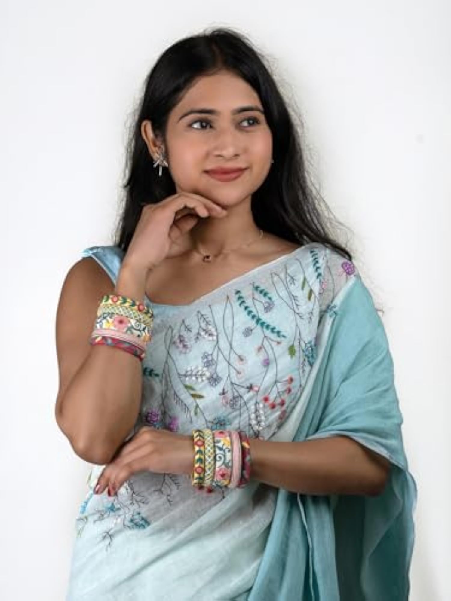 Handcrafted Cotton Thread Bangle Set for Women & Girls