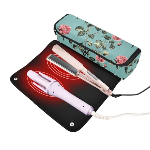 Estuche de viaje 2 en 1 para planchas y rizadores miniatura 2