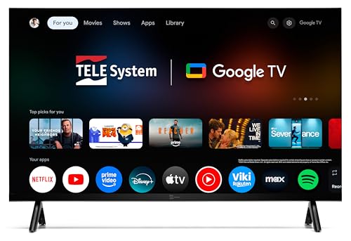 TELE System Smart TV 40" Full HD TS40LXFHDSMV15, Powered by