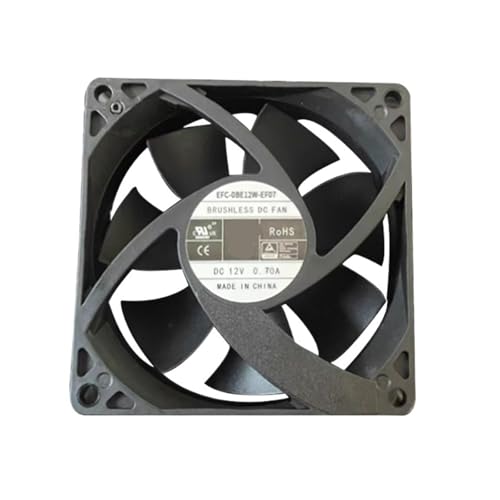 Ventilateur 80mm contre la surchauffe PC modèle EFC-08E12W-EF07
