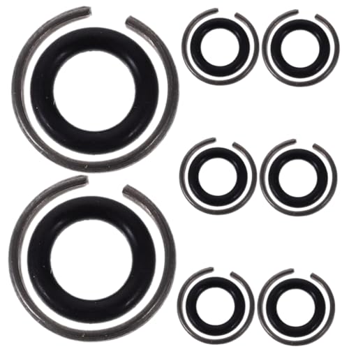 Housoutil Impact Wrench Socket Retainer Rings 8 Pack Socket Retainer for Electric Air Wrench Tool Parts