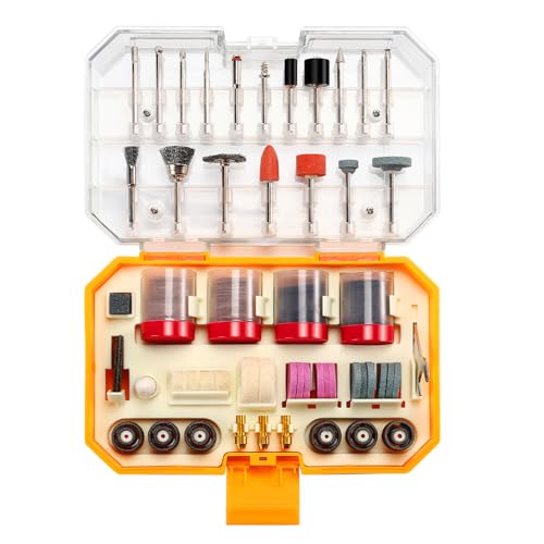 Hoteche 227-Piece Multifunctional Tool Accessory Set, Universal Accessories for Grinding Cutting, Drilling