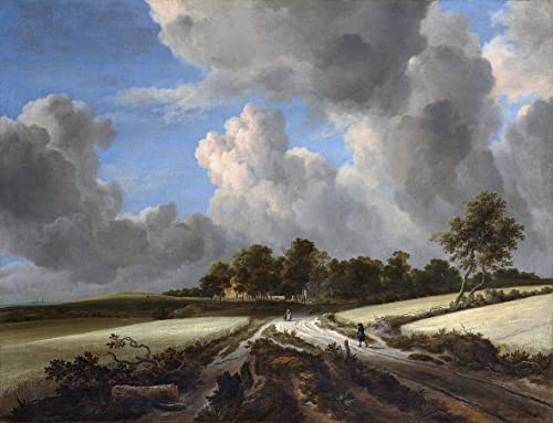 Peintures Weizenfelder de Jacob Van Ruisdael pour décorer un salon