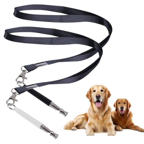 JRYXDS 2 Pcs Fischietto Per Cani, Fischietto Per Cani Ad