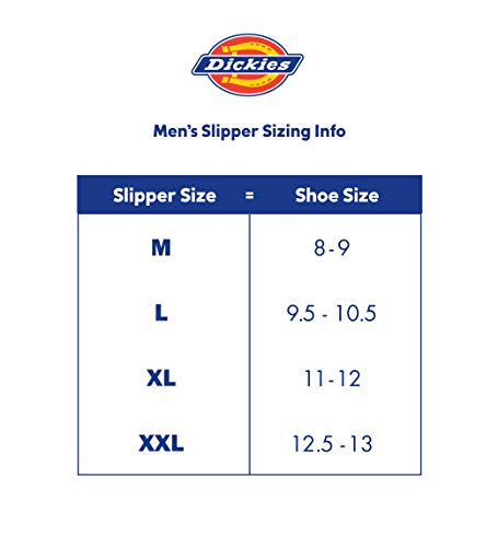 Dickies Men's Perforated Closed Back Memory Foam Slippers - Indoor/Outdoor Sole, Machine Washable2