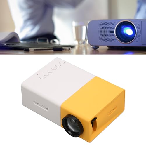 Mini Projector, HDMI/AV/Geheugenkaart/Audio/1080P Full HD Ondersteund, 200 ANSI Outdoor Projector Smart Projector, voor Telefoon, TV Stick, voor PS4, voor PS5, voor XBox ONE, - Image 3