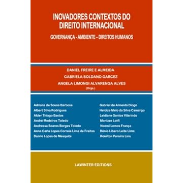 Capa do livro Inovadores Contextos Do Direito Internacional. Governança - Ambiente - Direitos Humanos