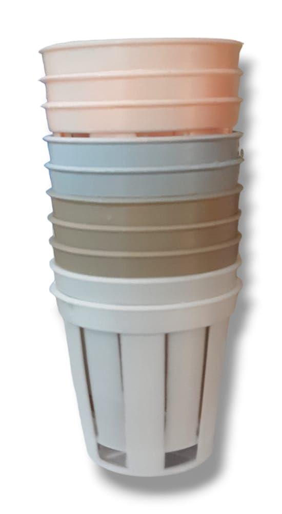 Sottobicchieri Antivento Di Plastica - 8 Pezzi Multicolor Per Feste E Giardino - Foto 5