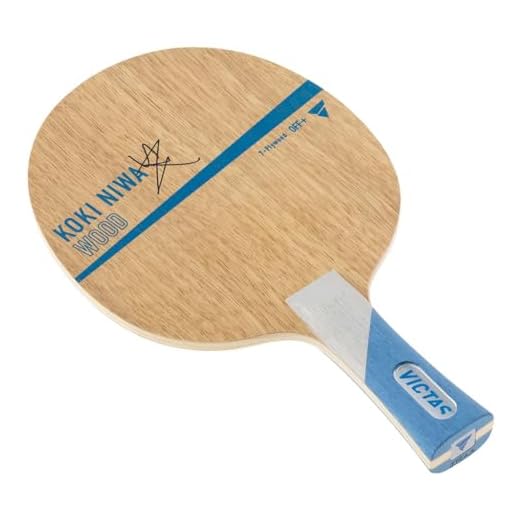 Victas 027204 Table Tennis Racket, KOKI NIWA Wood, Takaki Tamba, Model Used