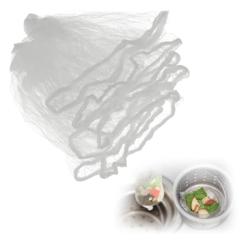 EPLZON monouso lavello da cucina schermo sacchetto lavello da cucina filtro elastico per lavelli da bagno della cucina (300 pezzi)