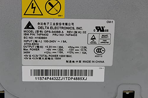 IBM fuente de alimentación de 340 W para XSERIES X206/X205