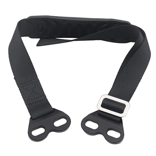 Correa de rescate de motocicleta universal compatible con motos de motocross EXC y CRF negra