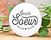 Badge grande soeur | Manahia | badge pour enfant - pins - future grande soeur - annonce naissance - annonce grande soeur