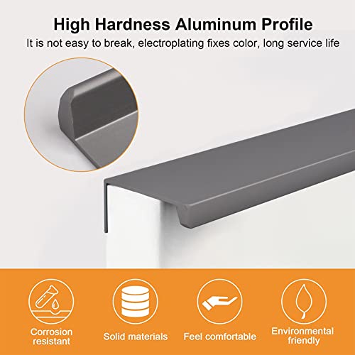 MOROBOR Finger Edge Pull, 8pcs Concealed Modern Style Drawer Handle - Image 3