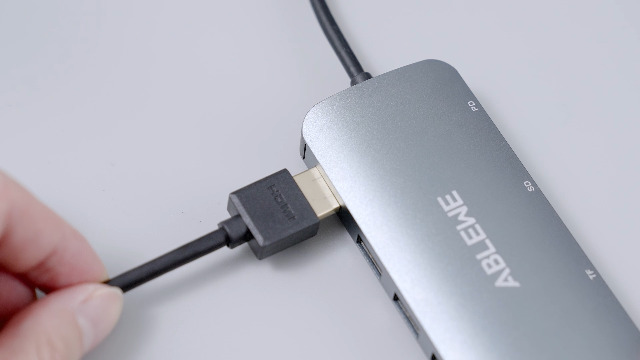 Hub USB C Adattatore Per Docking Station Multiporta USBC 6in1 Con 4K - Foto 3