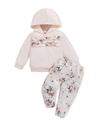 Image of Girls Clothes Fall Girl Outfits 2Pcs Hoodie Pullover Sweatshirt+Pant+Leggings Winter Set for Size 4-8 Years Little Girls