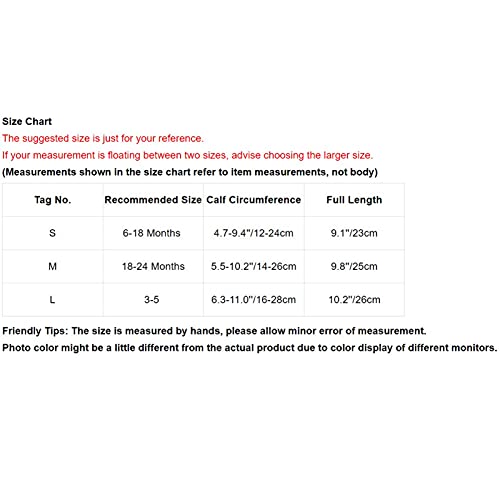 IEFiEL Calze Lunghe in Cotone con Fiocco per