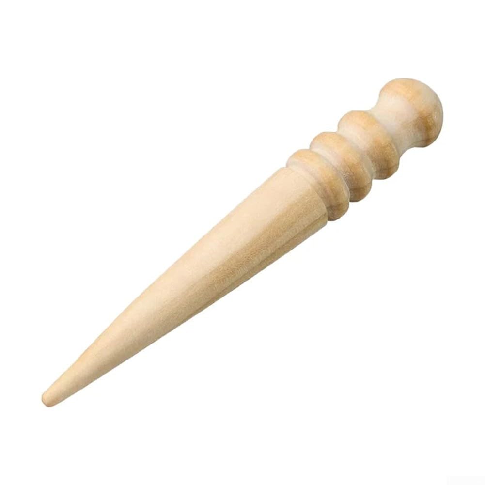 Lederbearbeitung Kantenformer Mehrfach Rillen 25mm | Massivholz Konstruktion, langlebig und sicher, für präzise Kantenbearbeitung, ideal für DIY Projekte