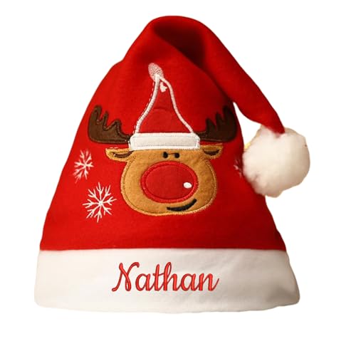 Generisch Weihnachtsmütze Personalisiert mit Gesticktem Namen...