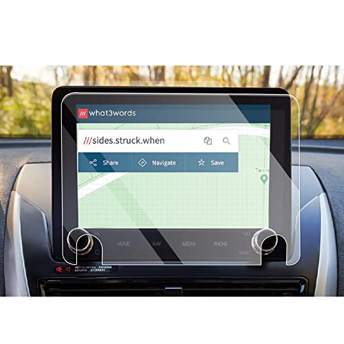 Film protection Mitsubishi Eclipse Cross verre trempé 9H CDEFG pour navigation GPS 8 pouces