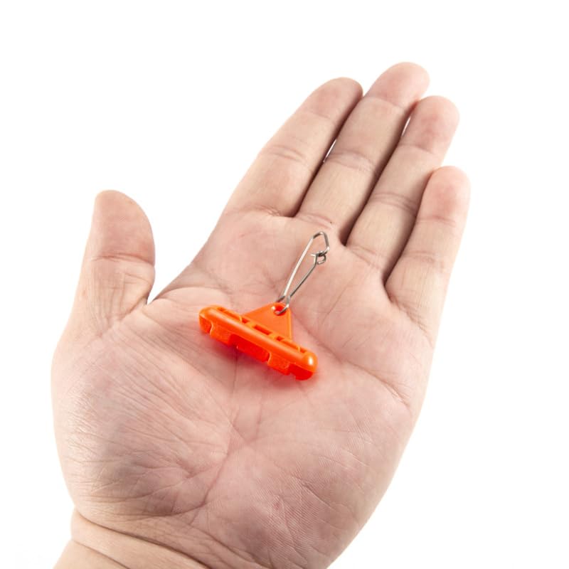 30 Piezas Giratorios de Acero Inoxidable para Pesca miniatura 4