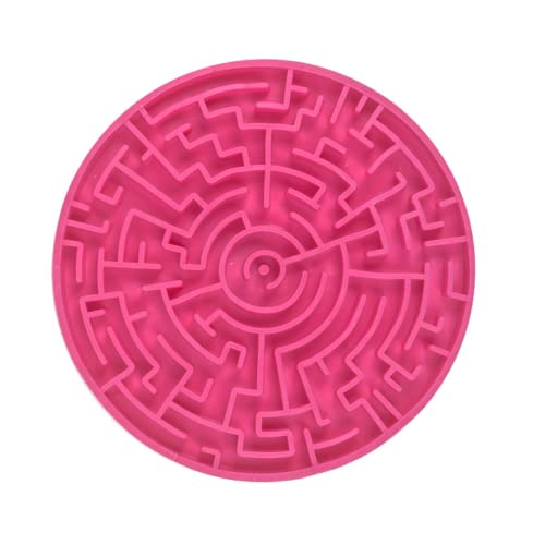 Pet Games Labirinto Pink M -Tapete Para Lamber E Comedouro Para C...