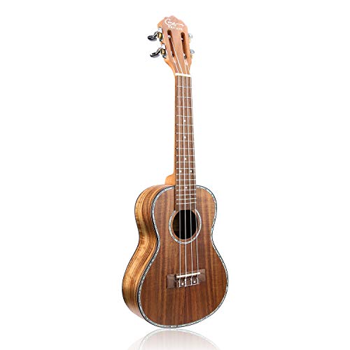 Concert Ukulélé, Hricane 23 Pouces Professionnel Koa Ukeleles UKK-02 Hawaïen Ukele Bundle avec Haute Qualité Sac de… - Les Beatles, Paul McCartney, John Lennon, RIngo Starr, George Harrison Concert Ukulélé, Hricane 23 Pouces Professionnel Koa Ukeleles UKK-02 Hawaïen Ukele Bundle avec Haute Qualité Sac de… – Image 7