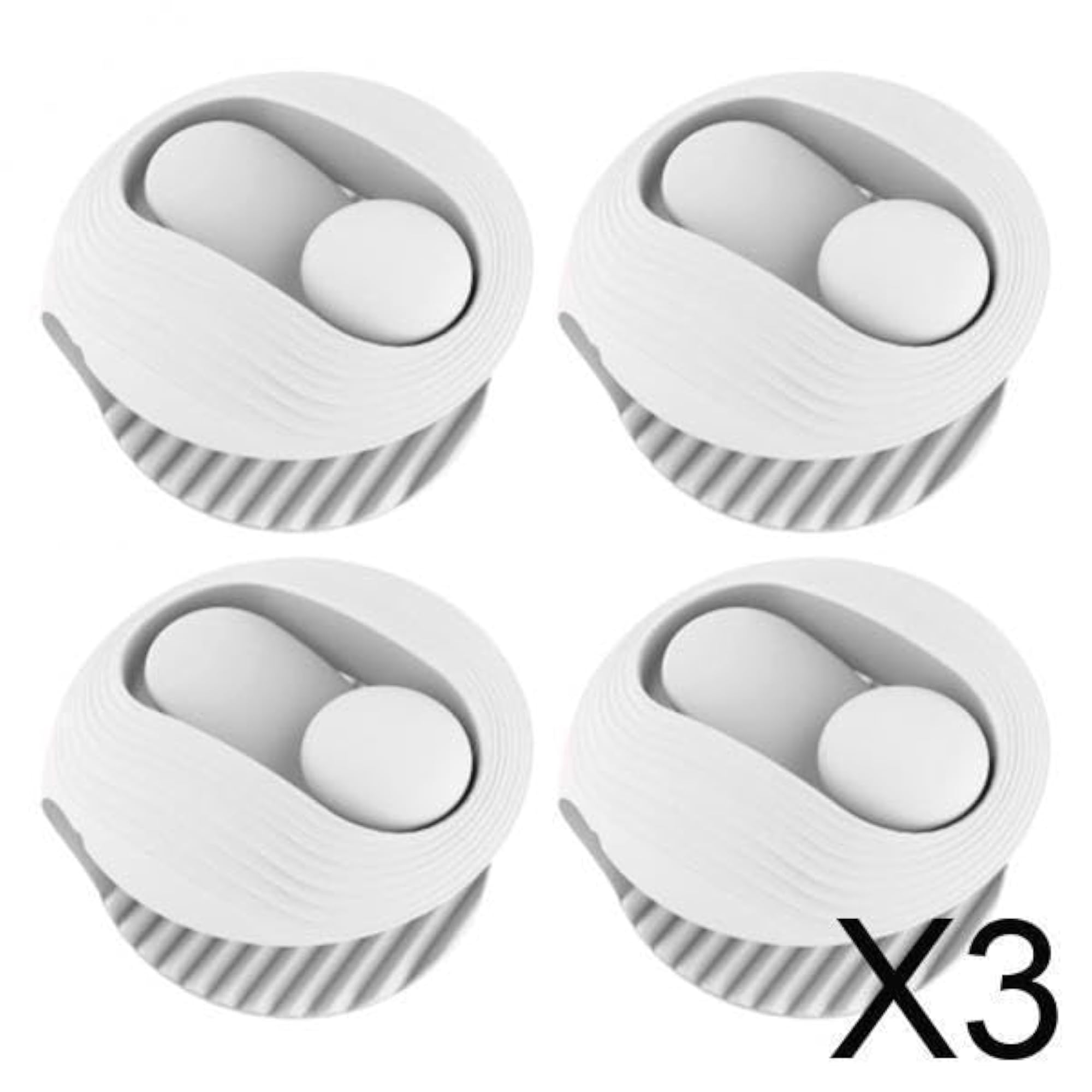 3xBed Cover Grippers Fasteners Clips