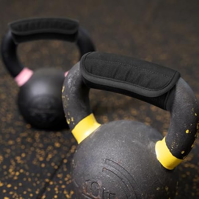 Xxerciz Kettlebell Non-Slip Handle Wrap, Soft Breathable Grip Cover for Most Kettlebells, Easry to Use, Training Accessory for Home Gym Workouts