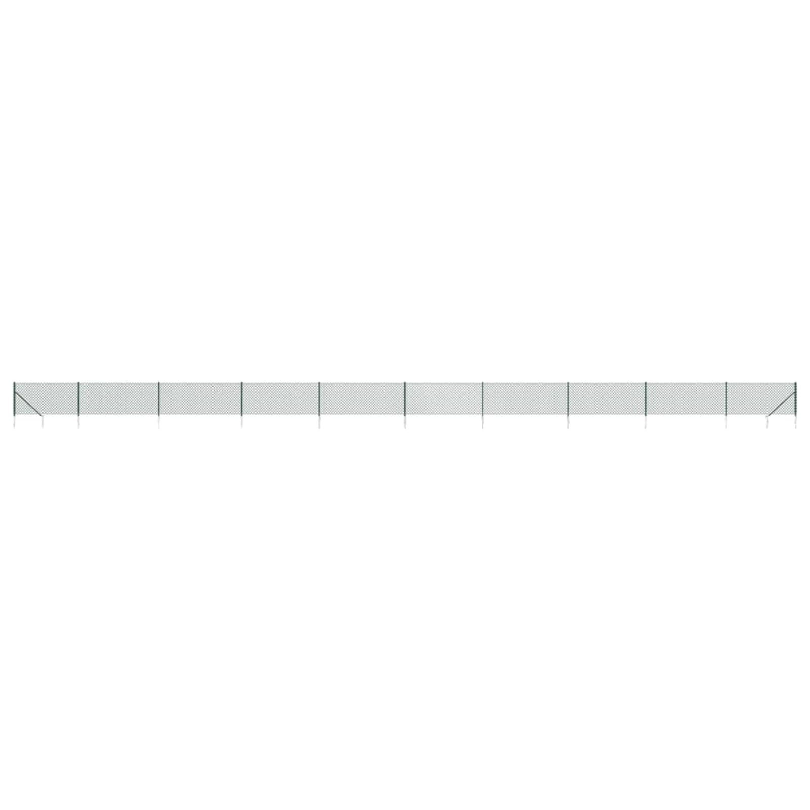 ShGaxin Cerca de Alambre con Pinchos de Anclaje Verde 1,1x25 m, Malla Metalica, Malla Alambre, Alambre para Conejos, Vallas De Obra, Mallas para Gallinero, Malla Fina De Malla De Alambre 153930