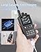 KSUN Ham Radio, UV-5RM 10W Handheld Ham Walkie Talkies, Bluetooth APP Programming, Long Range Two-Way Radio with NOAA Weather Aler, Portable Type-C Rechargeable Multi-Band Radios for Adults