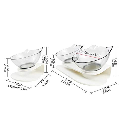 BianchiPatricia Bowls with Stand Pet Feeder Double...