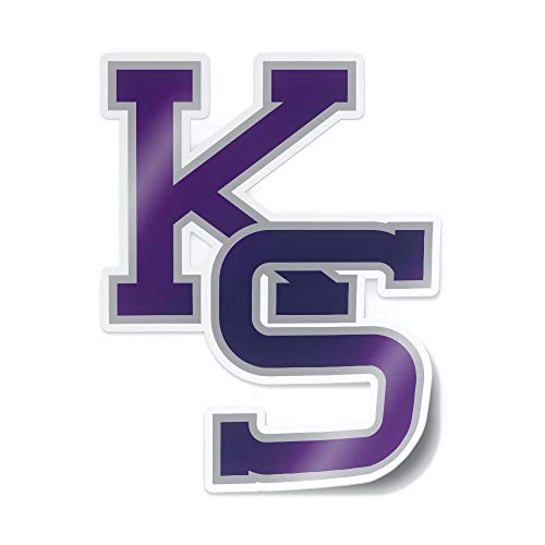 Image of Collegiate NCAA Car Decal Made from Premium Weatherproof Vinyl (Kansas State KS)