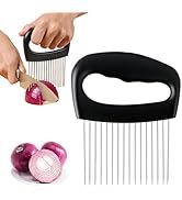 Stainless Steel Onion Slice Holder: Onion Slicer Holder Meat Tenderizer Tool, Vegetable Slicer Ki...