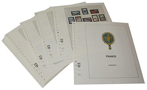Feuilles pré-imprimées France 1977-1983 LINDNER pour classer et protéger vos timbres