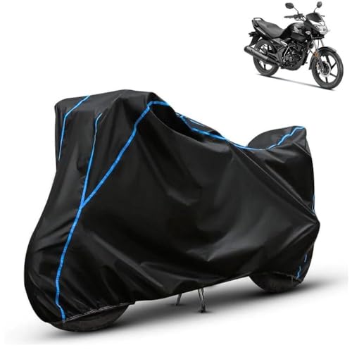Image of Kerwa Waterproof Bike Cover Compatible with Honda Unicorn | Dust Proof, UV-Resistant, All-Weather Protection Bike Body Cover, Windproof Elastic Bottom