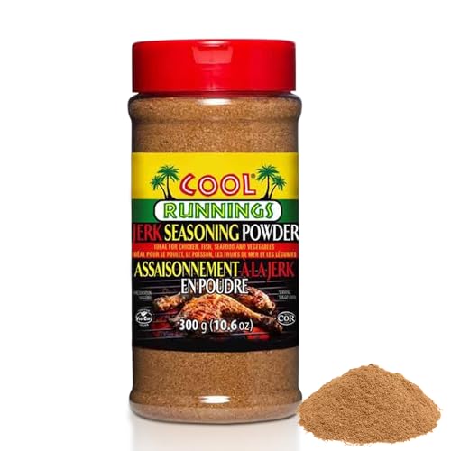 Cool Runnings Jerk Seasoning 300g - Bold Enpoudre Style Seasoning for Marinating, Grilling, Baking