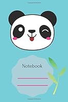 Notebook : A Unique Book for Notes, a Magazine, a Diary for a Child and an Adult PANDA Mint (110 Pages, Empty, 6 X 9) 169136732X Book Cover