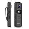 BOBLOV C18 WiFi 1080P Body Camera with OLED Screen and One Big Button for Recording 4Hours 1080P Recording Clip for…