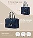 Weekender Bags for Women, Large Travel Duffel Bag with Shoes Compartment, Carry On Overnight Tote Bags with Toiletry Bag