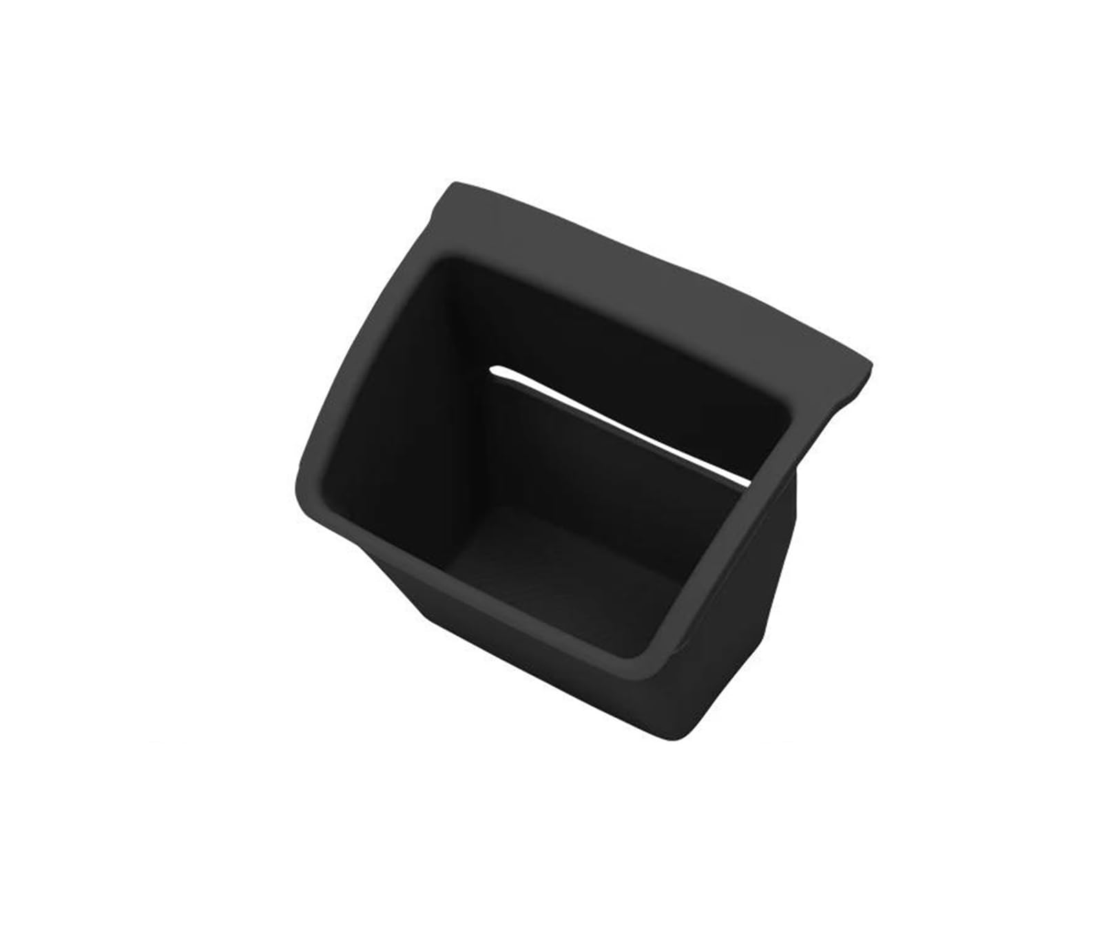 TOPOLVLCKC Armrest Storage Box For Leapmotor B10 2025-2026 Car Armrest Box Rear Storage Tray Silicone Organizers Interior Accessories Tidying (Black)