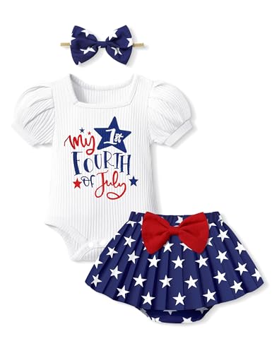 Image of KANGKANG Baby Girl Clothes Short-sleeve Square Neck Romper + Floral Pleated Skirts Shorts Headband Spring Summer Outfits