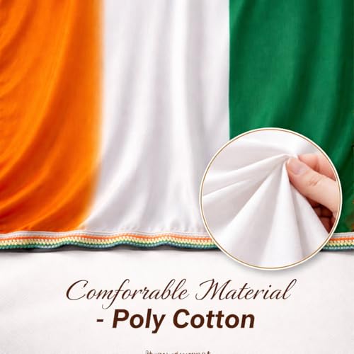 Image of Party Boomers Tricolor Poly Cotton Dupatta