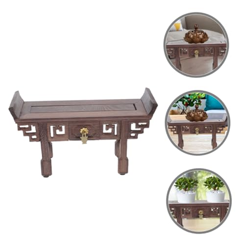 Présentoir en bois rustique pour pot de fleurs et décoration de table - 5