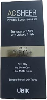 Sunscreen SPF 50+ PA+++ for Acne-Prone and Oily Skin, 50g, Pack of 1