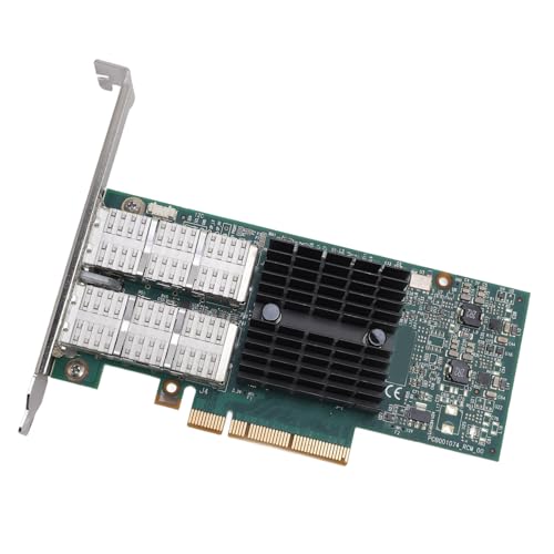 Tarjeta de Red Ethernet PCIe 40 Gbps, 2 Puertos para Fibra Óptica, Interfaz PCIe 3.0 x8, para Centros de Datos y Plataformas Cloud miniatura 2